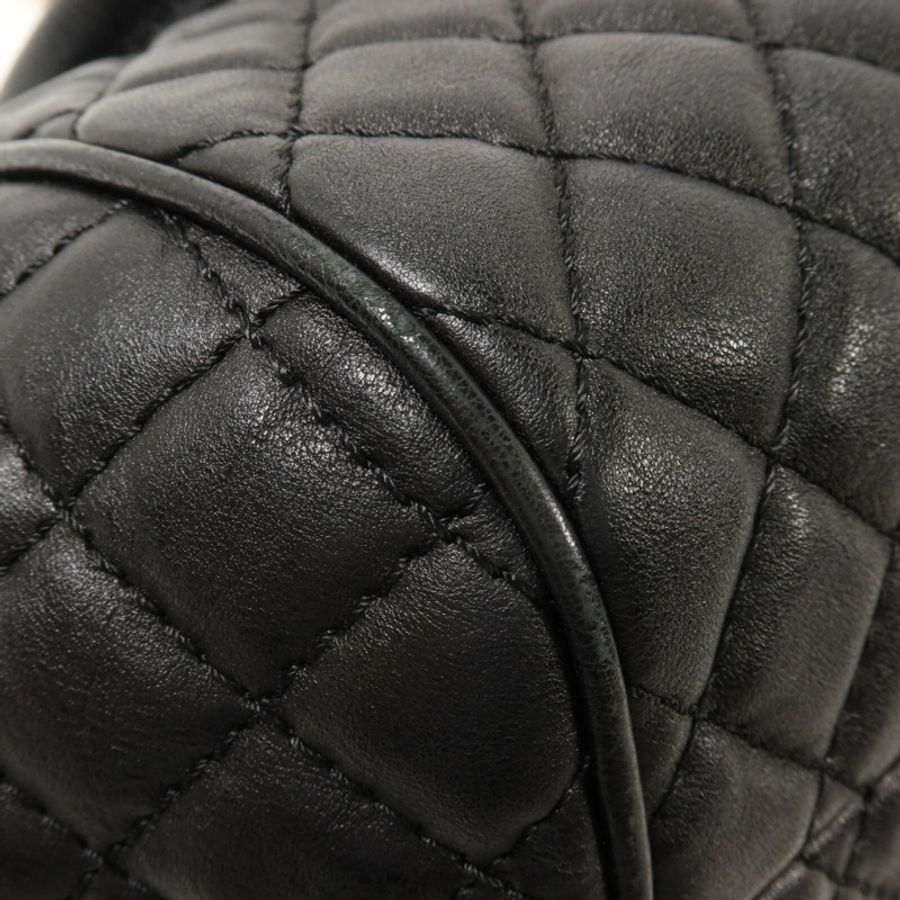 CHANEL 牛皮皮革Shoulder Bag鏈帶手挽肩背兩用袋-16