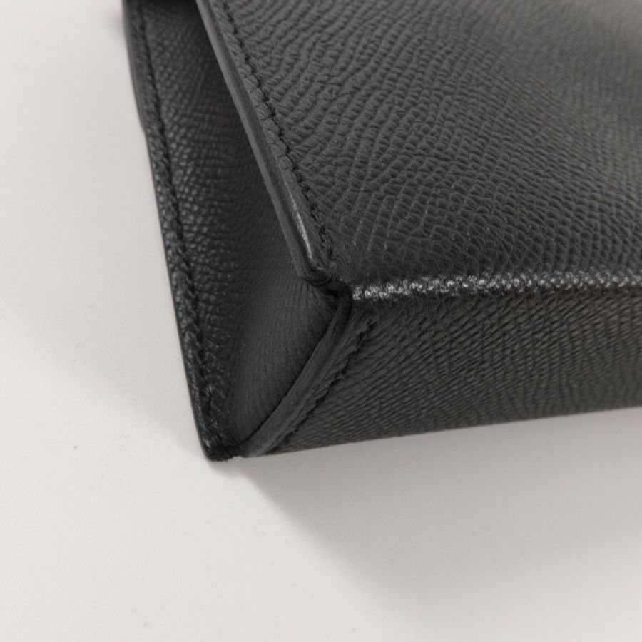 HERMES Epsom皮革Snap Wallet肩背袋-10