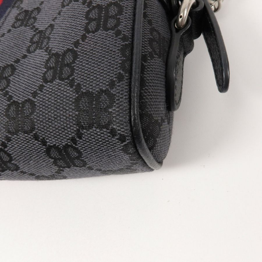 BALENCIAGA 帆布Balenciaga X Gucci Shoulder Bag肩背袋-12