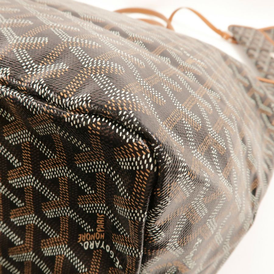 GOYARD 塗層帆布Saint Louis GM手挽袋-10
