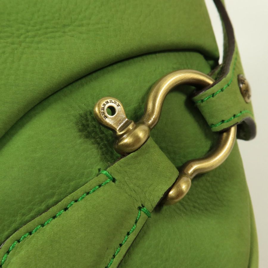BURBERRY 麂皮皮革Handbag手挽袋-15