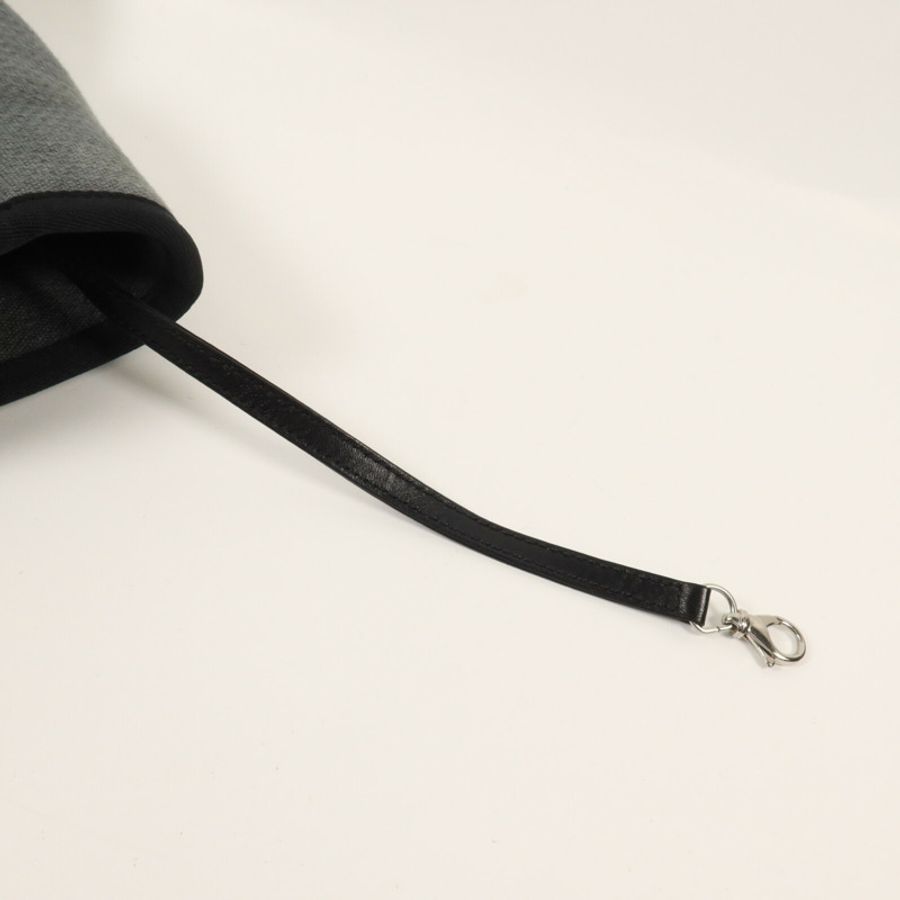CHANEL 帆布Deauville Tote Medium鏈帶手挽肩背兩用袋-15