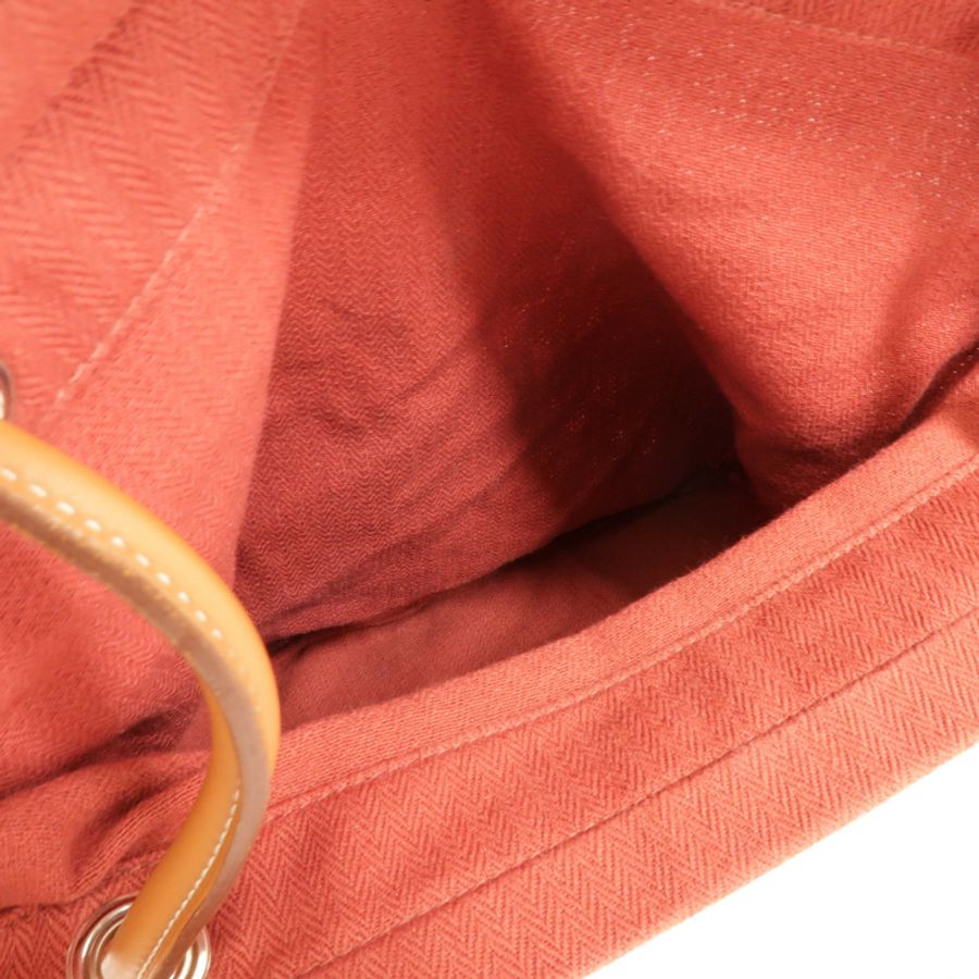 HERMES 帆布/Swift皮革Aline Grooming肩背袋Rough H-4