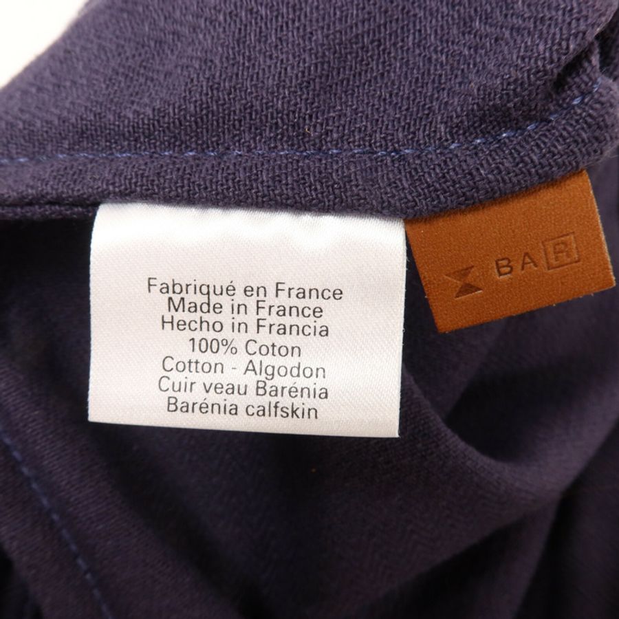 HERMES 帆布Aline肩背袋Blue/Brown-6