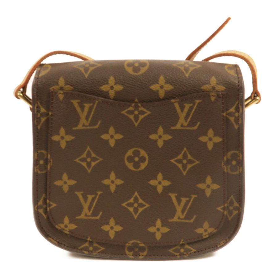 LOUIS VUITTON Monogram Saint Cloud PM金扣肩背袋-1