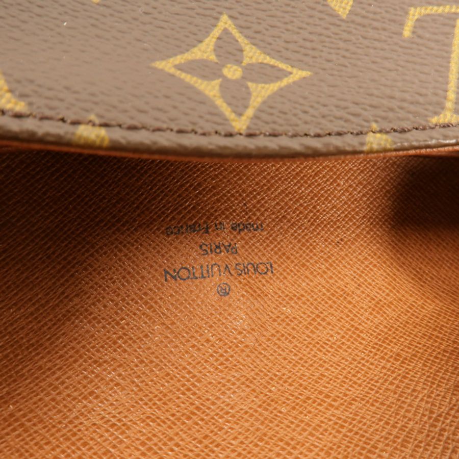 LOUIS VUITTON Monogram Saint Cloud PM金扣肩背袋-8