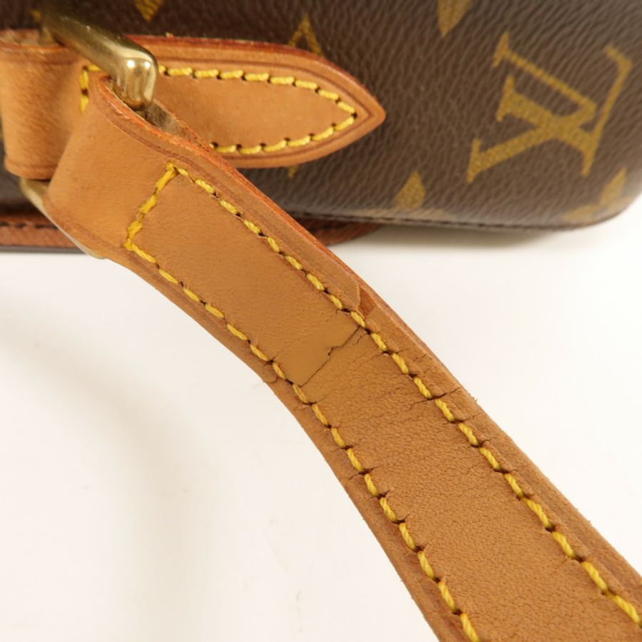 LOUIS VUITTON Monogram Saint Cloud PM金扣肩背袋-14