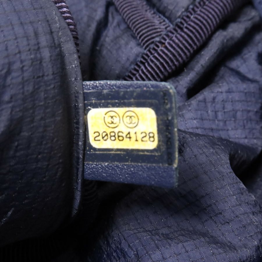 CHANEL 尼龍/牛皮皮革Backpack背包-7