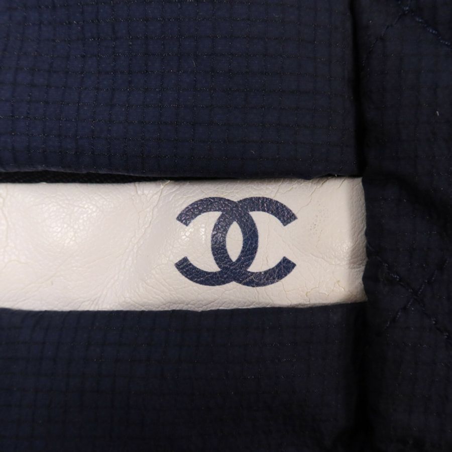 CHANEL 尼龍/牛皮皮革Backpack背包-12