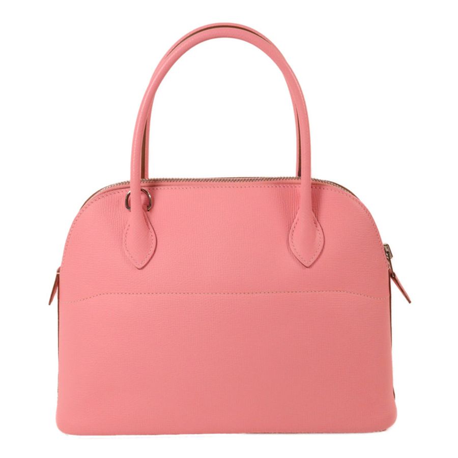 HERMES Epsom皮革Bolide 27手挽肩背兩用袋Rose Confetti-1