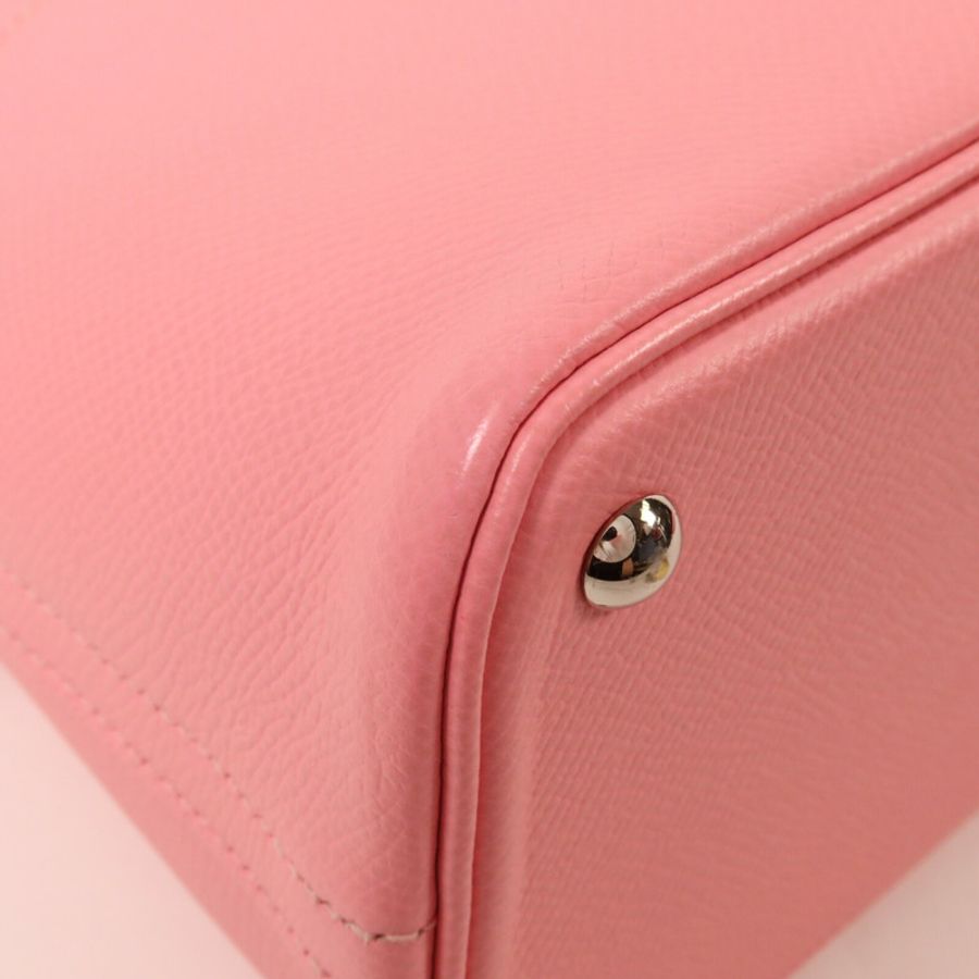 HERMES Epsom皮革Bolide 27手挽肩背兩用袋Rose Confetti-10