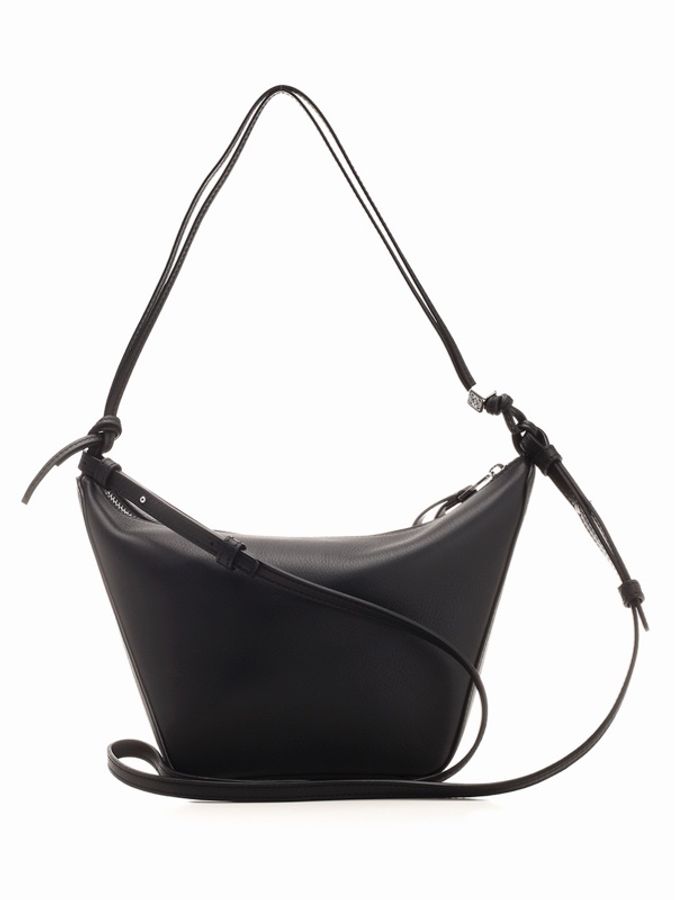 Loewe 女士 迷你 Hammock Hobo 拉鍊單肩包均碼碼MINI、28cm*9.5cm*17cm-0