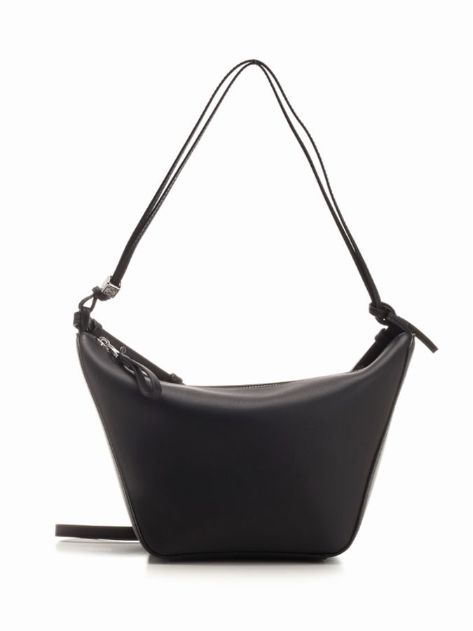 Loewe 女士 迷你 Hammock Hobo 拉鍊單肩包均碼碼MINI、28cm*9.5cm*17cm-3