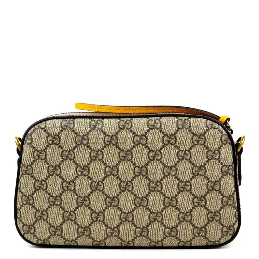 GUCCI 經典款 Neo Vintage 復古虎頭包 GG Supreme 帆布斜背包/相機包｜KÉSH 凱仕精品-8