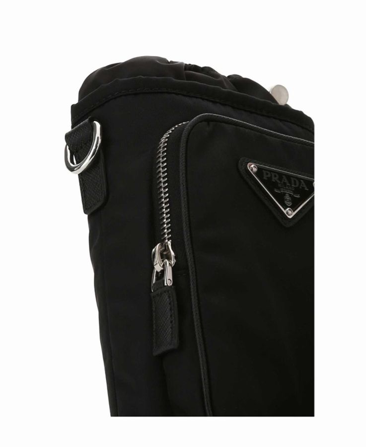 Prada 男女同款 Re-Nylon 再生尼龍徽標單肩包均碼碼常規、13cm*18cm-3