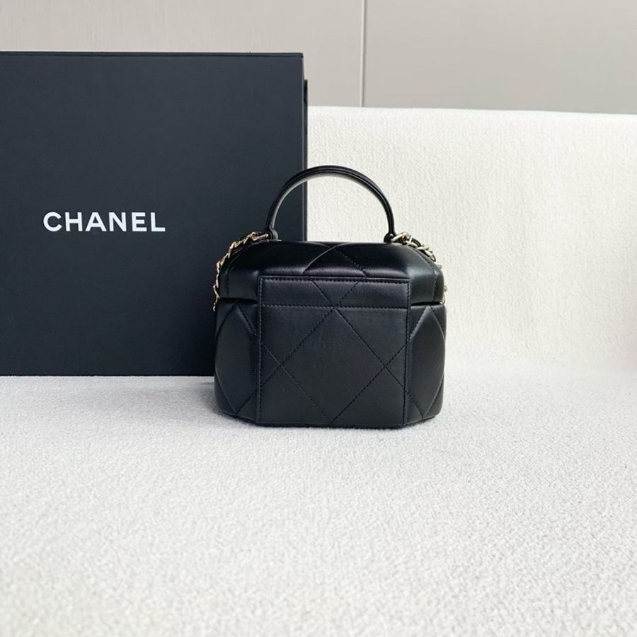 【威選精品】🖤 CHANEL 黑金月光寶盒鏈條包-6