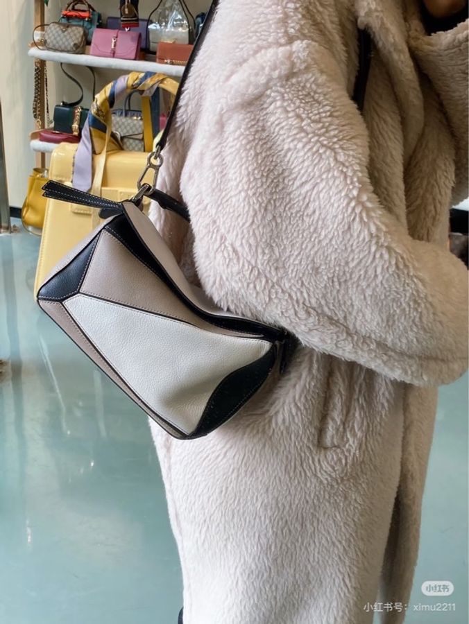【威選精品】🤍 LOEWE Puzzle 小號肩背包-0