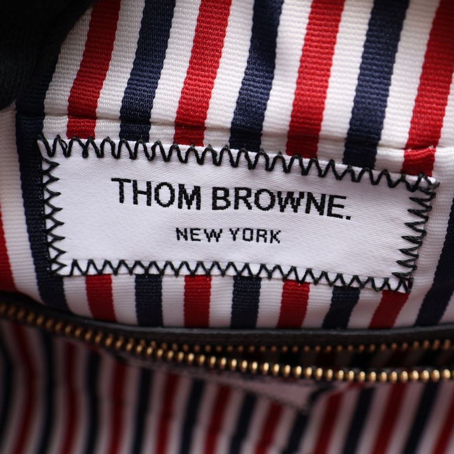 白色 毛絨 狗造型 手提包【THOM BROWNE】-4