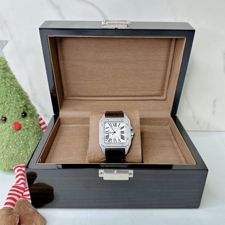 Cartier 精鑲鑽錶-0