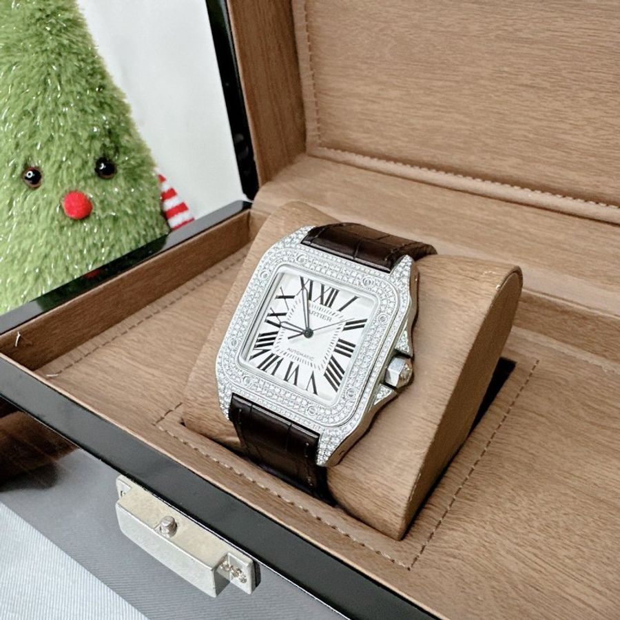 Cartier 精鑲鑽錶-2