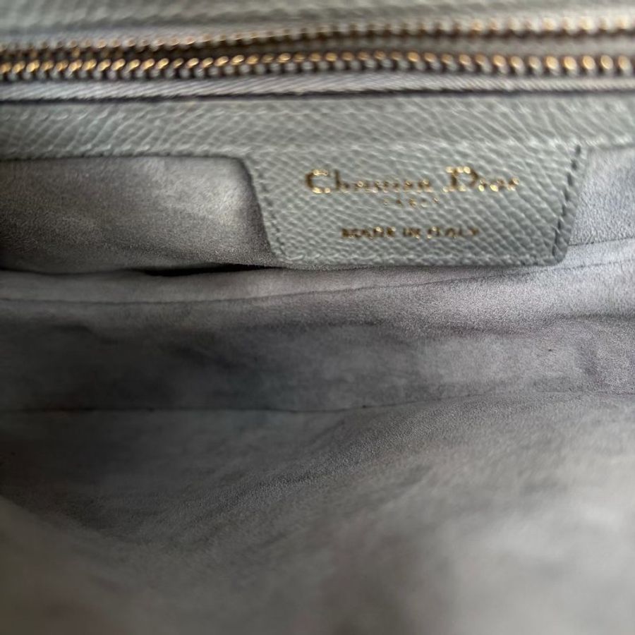 Dior Saddle馬鞍包 灰色  22*22*6 98新配件塵袋-5