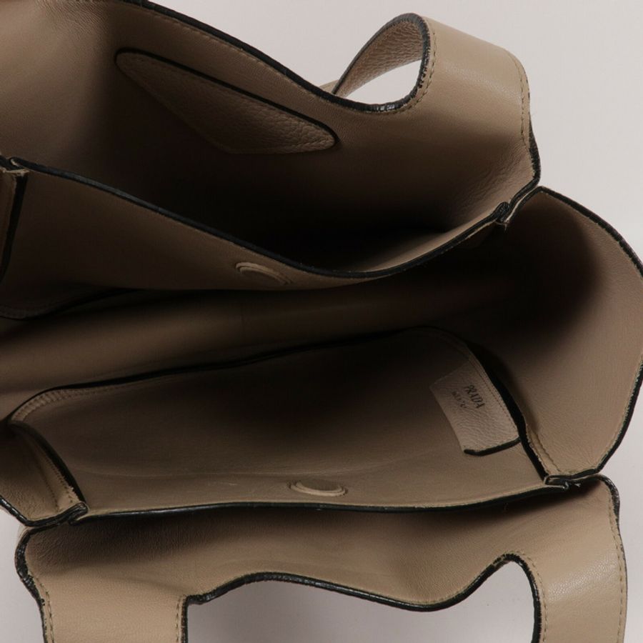 PRADA 牛皮皮革Dynamique手挽袋-4
