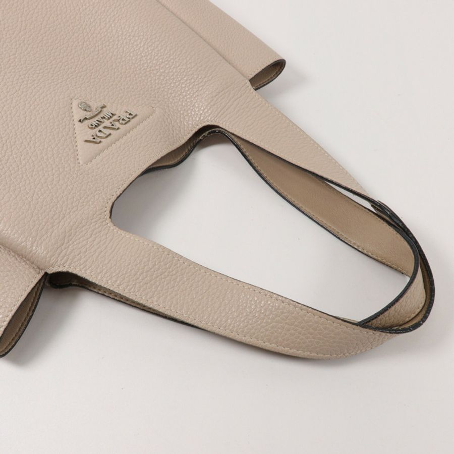 PRADA 牛皮皮革Dynamique手挽袋-9