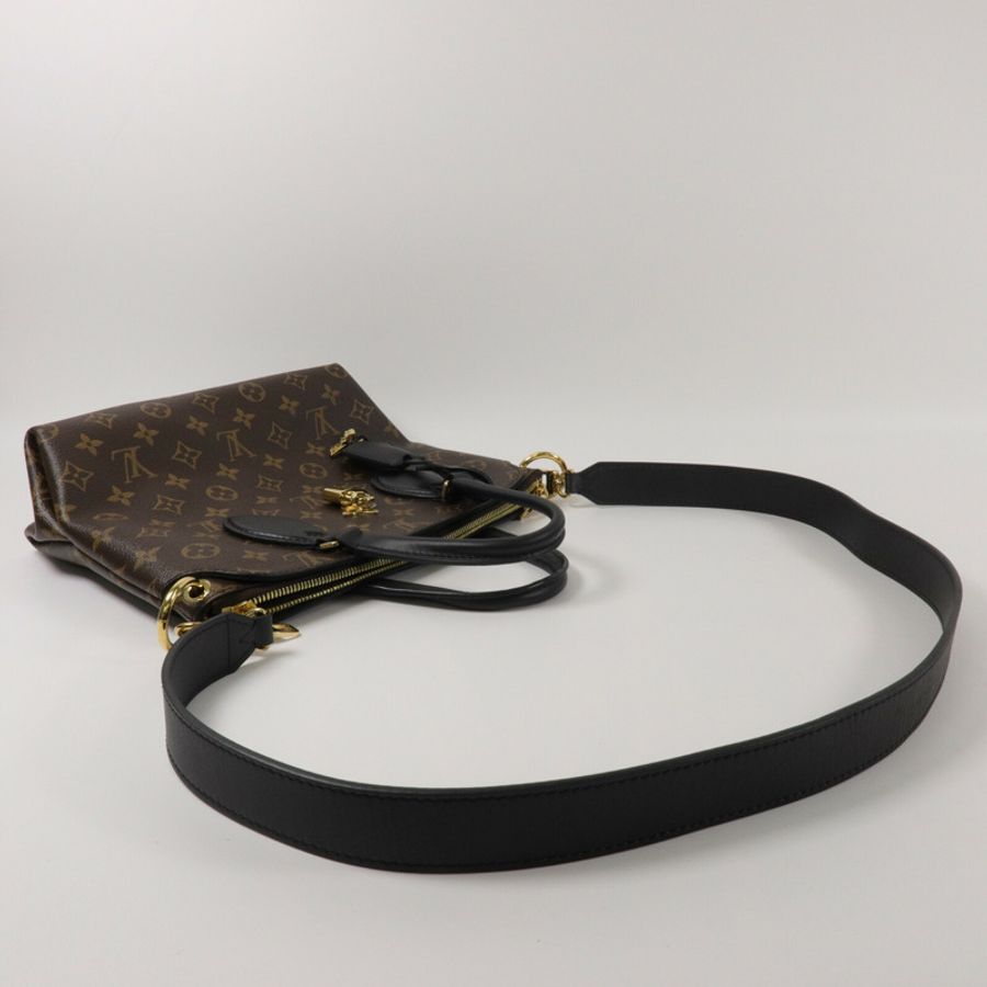LOUIS VUITTON Monogram Flower Zip Tote手挽肩背兩用袋-10