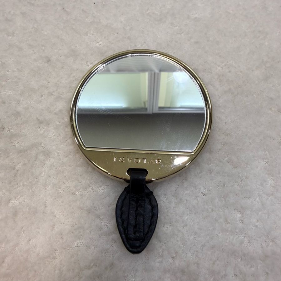 Bvlgari 黑牛皮蛇頭包-16