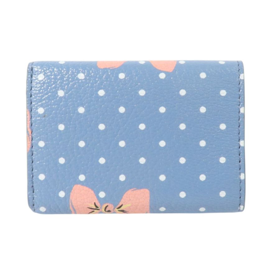 Miu Miu 牛皮皮革Mini Wallet金扣錢包-1