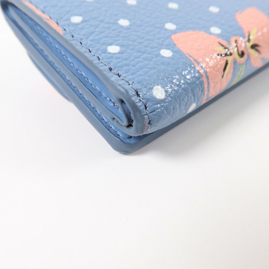 Miu Miu 牛皮皮革Mini Wallet金扣錢包-12
