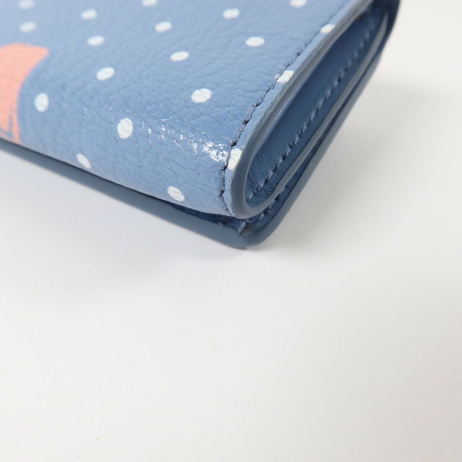 Miu Miu 牛皮皮革Mini Wallet金扣錢包-13