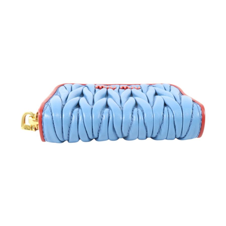 Miu Miu 羊皮皮革Coin Case金扣零錢包-3