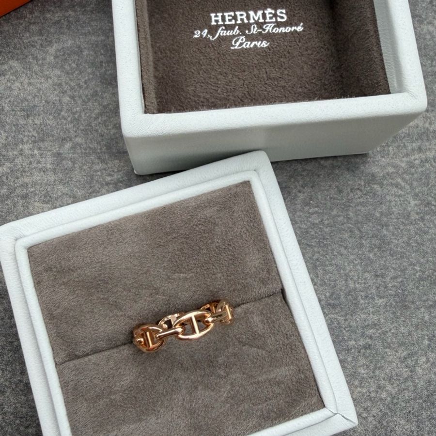Hermes 玫瑰金豬鼻子稀有尺寸59-2