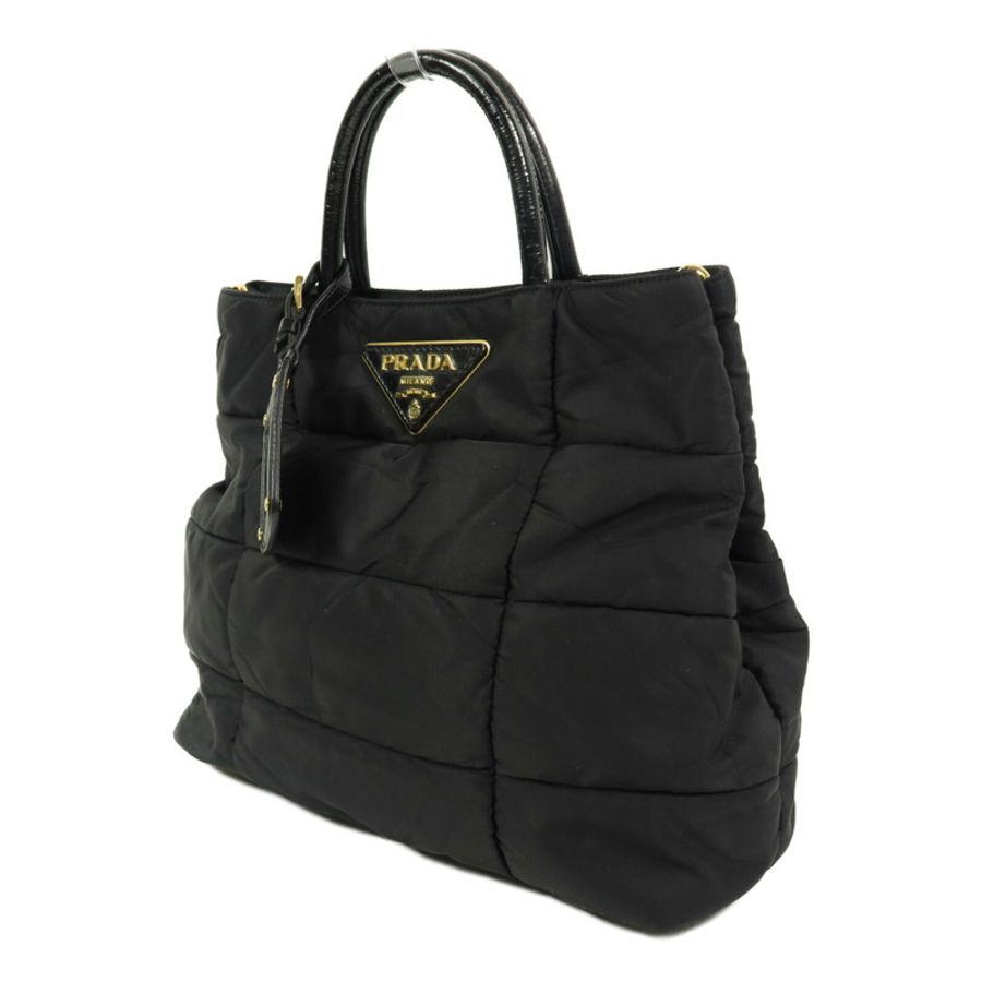 PRADA 尼龍Crispy Nylon Handbag手挽肩背兩用袋-2