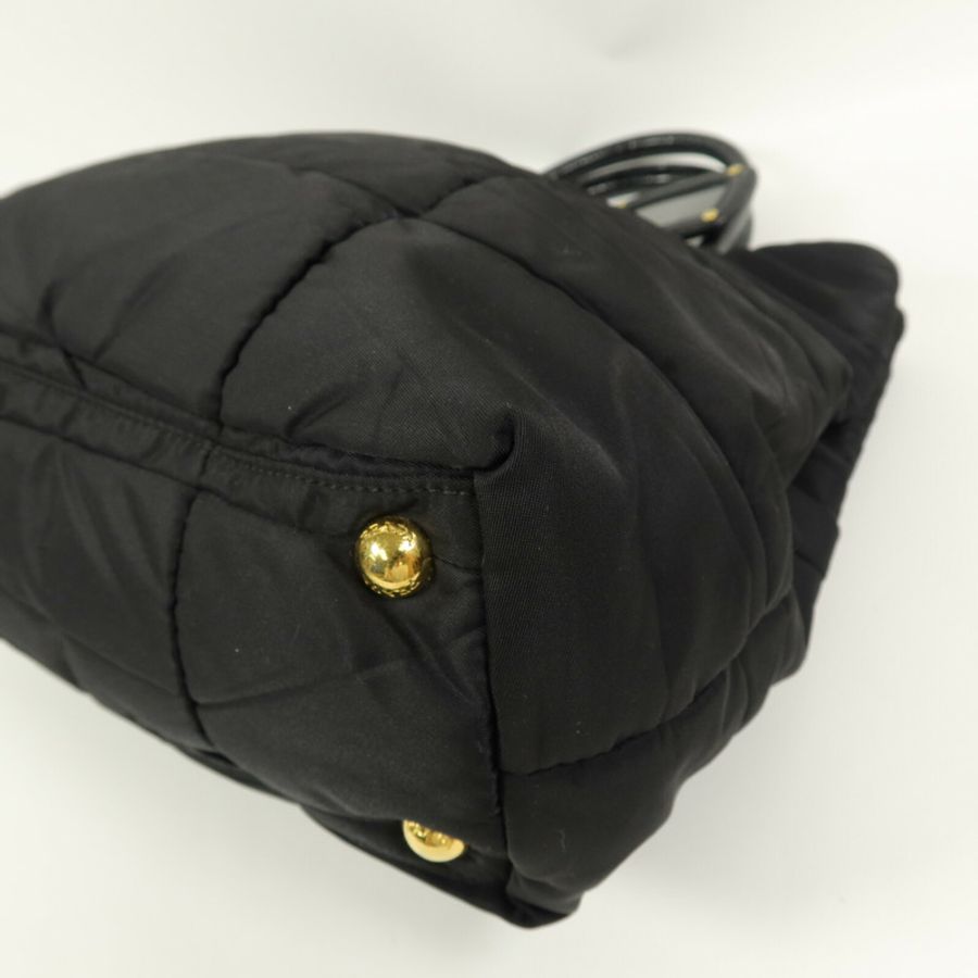 PRADA 尼龍Crispy Nylon Handbag手挽肩背兩用袋-10