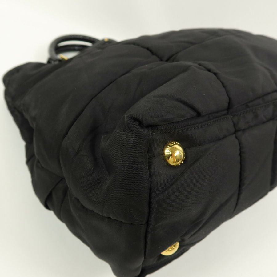 PRADA 尼龍Crispy Nylon Handbag手挽肩背兩用袋-11