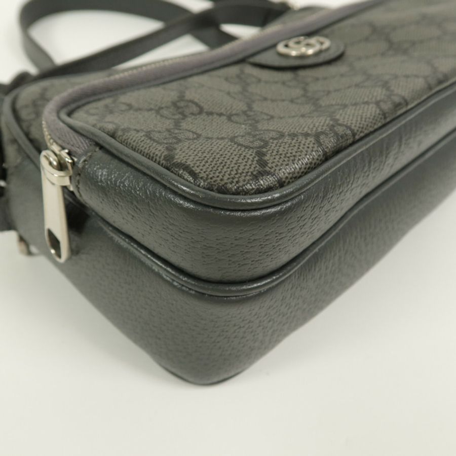 GUCCI 塗層帆布Ophidia肩背袋-11