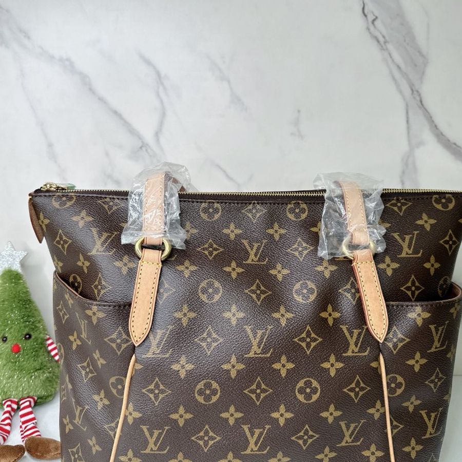 LV 全新大款Totally GM老花天心包-5