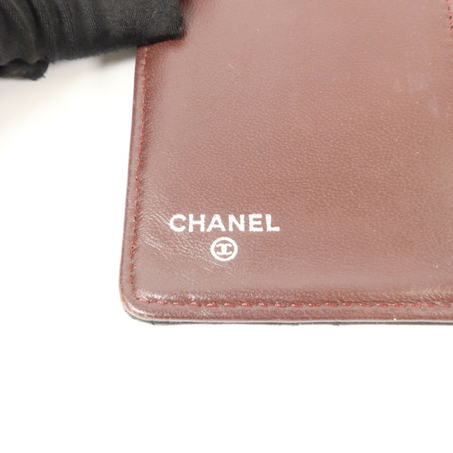 CHANEL 羊皮皮革Long Bifold Wallet長錢包-7