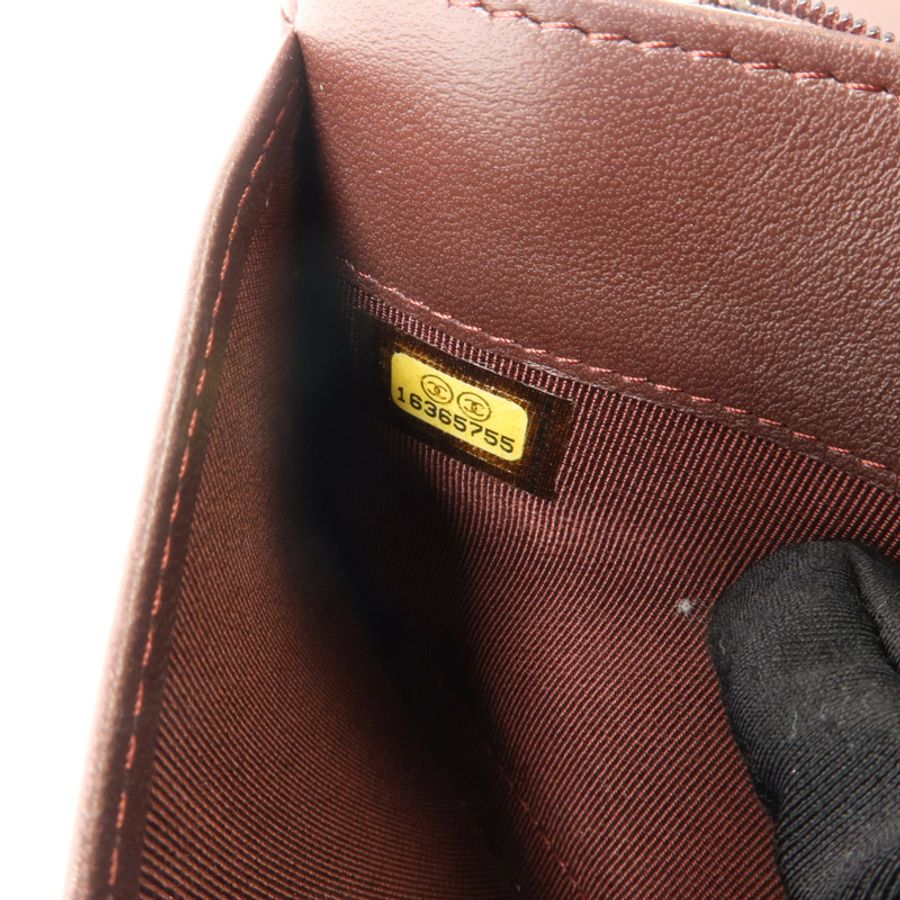 CHANEL 羊皮皮革Long Bifold Wallet長錢包-9