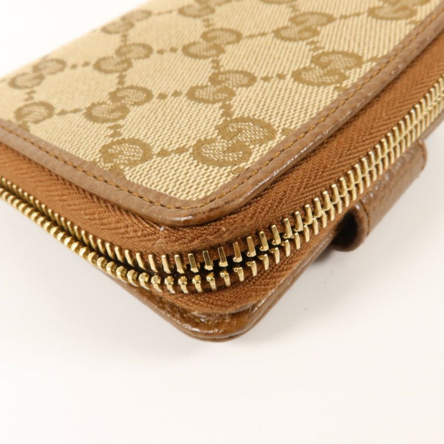 GUCCI 帆布Fold Wallet錢包-15