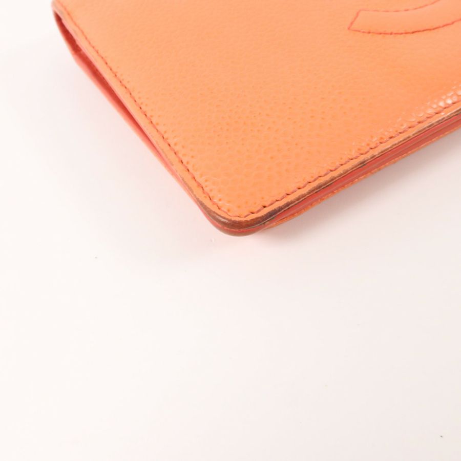 CHANEL 牛皮皮革Timeless Long Wallet長錢包-11