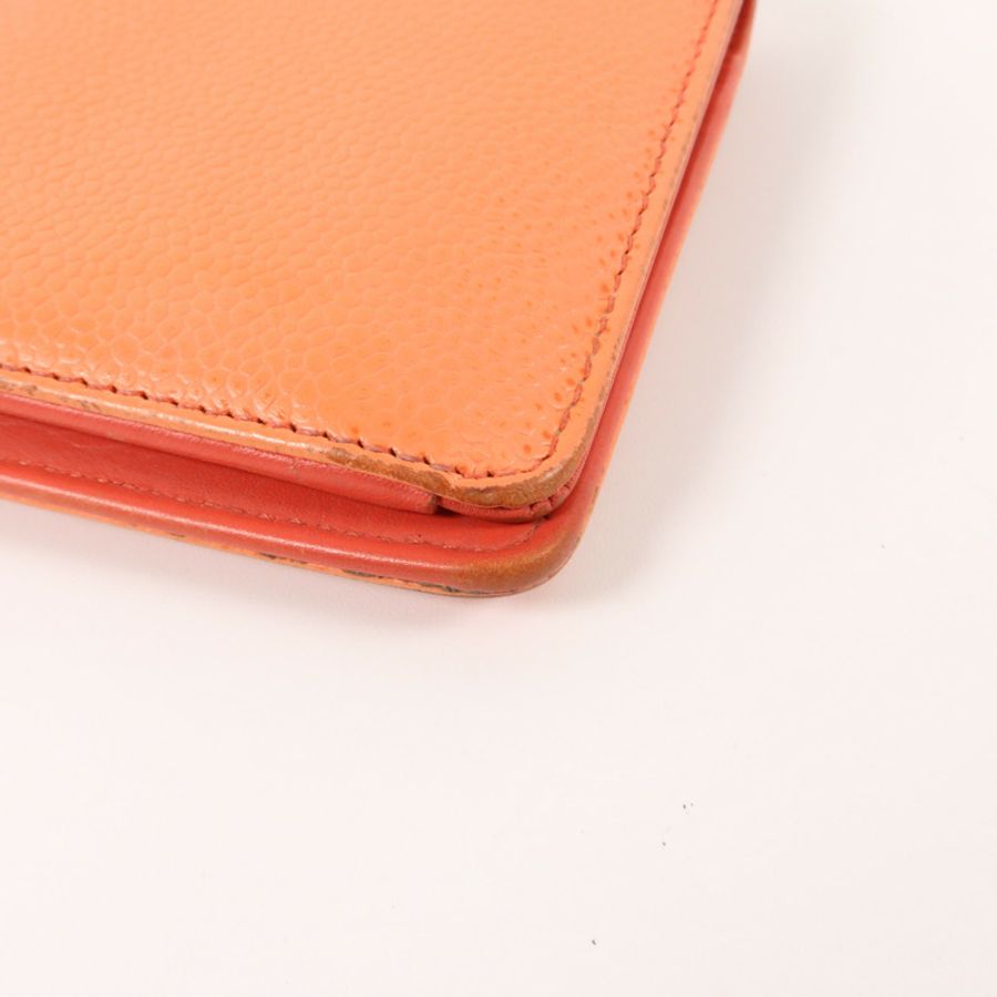 CHANEL 牛皮皮革Timeless Long Wallet長錢包-13
