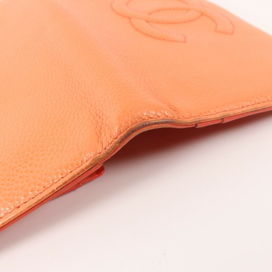 CHANEL 牛皮皮革Timeless Long Wallet長錢包-16
