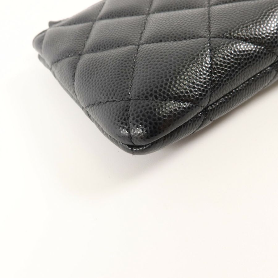 CHANEL 牛皮皮革Mini Pouch手拿包-13