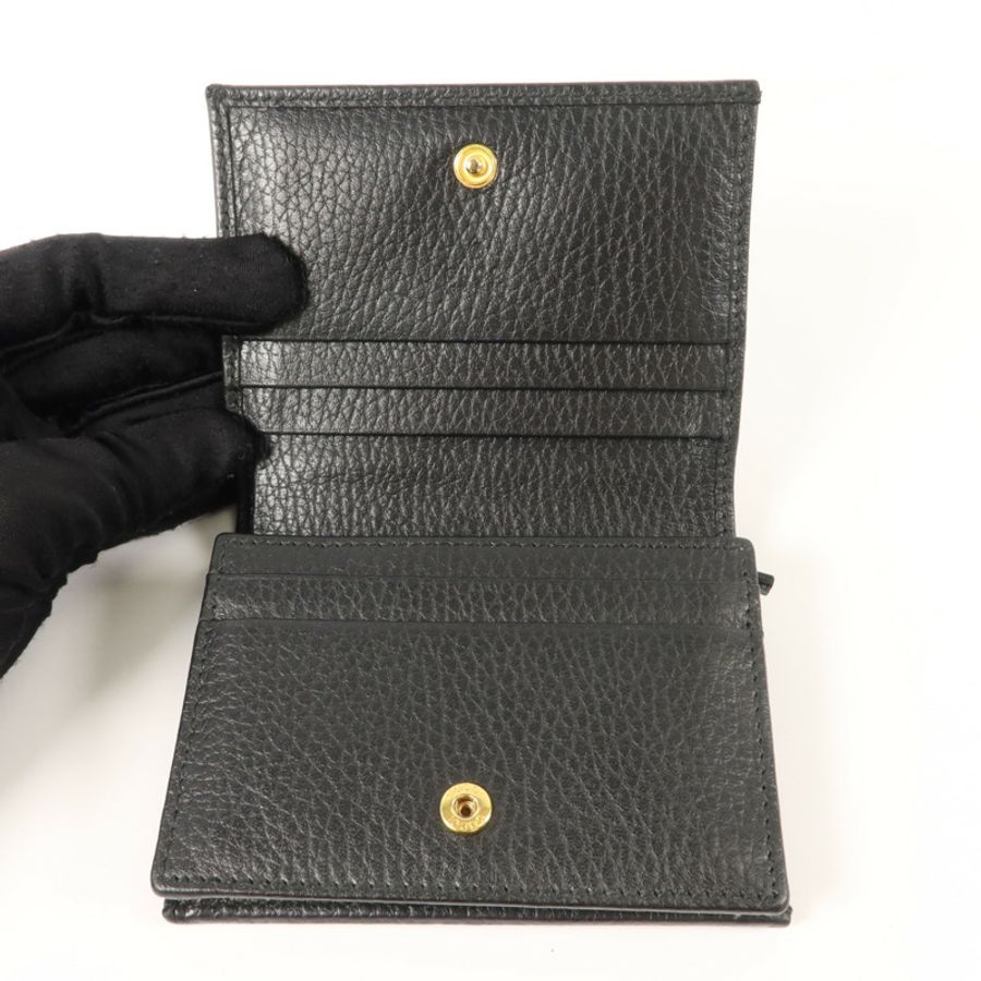 GUCCI 牛皮皮革GG Marmont Wallet錢包-4
