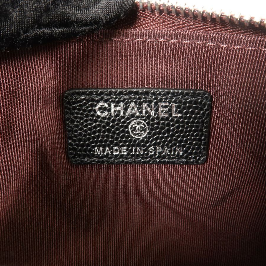 CHANEL 牛皮皮革Coin Pouch手拿包-5