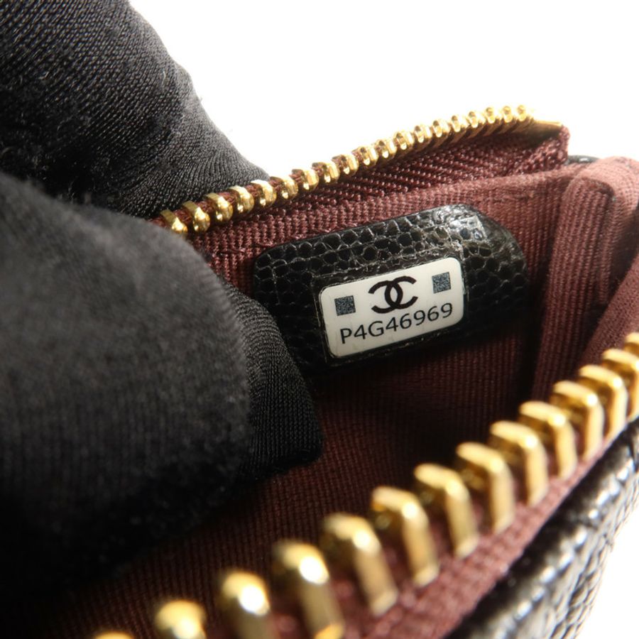 CHANEL 牛皮皮革Coin Pouch零錢包-6