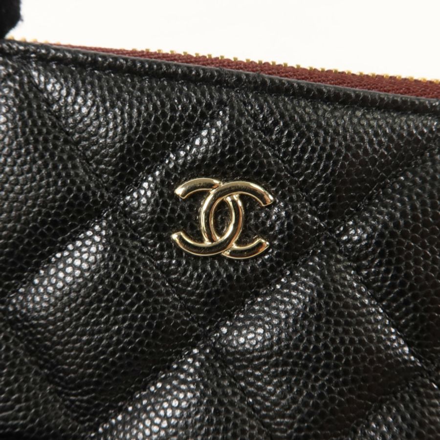 CHANEL 牛皮皮革Coin Pouch零錢包-8